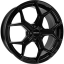 MONACO WHEELS GP16 GLOSS BLACK 8x20 5/112 ET44 CB57.1