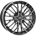 IT WHEELS TIARA 4 BLACK POLISHED 6.5x16 4/108 ET37.5 CB63.4
