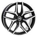 MSW 40 BLK/POL | 8X18 5-120 E45 C65,1 R14 8x18 5/120 ET45 CB65.1