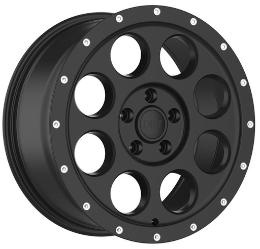 STATUSFÄLGAR D214 FLATBLACK MILLED RIVETS