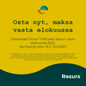 Resursbank rahoitus – Päijät-Kumi